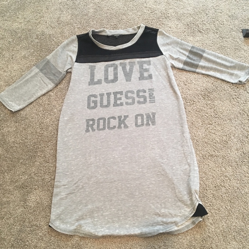 Guess tunic 3/4 shirt